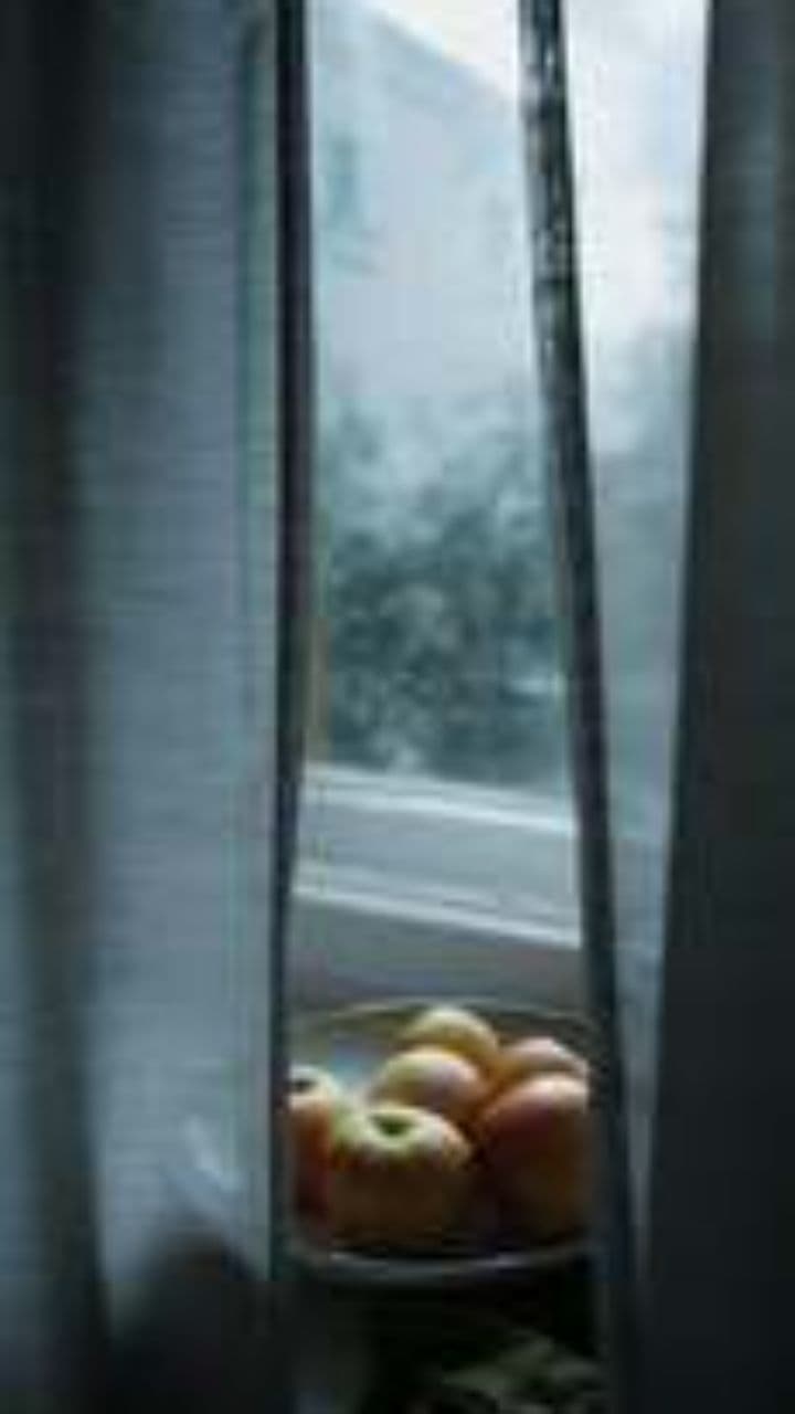 Parapluie oublié devant ma porte