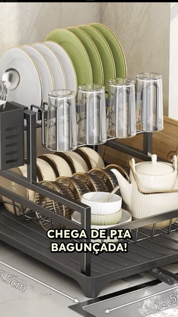 Escorredor de Louças 2 Andares
