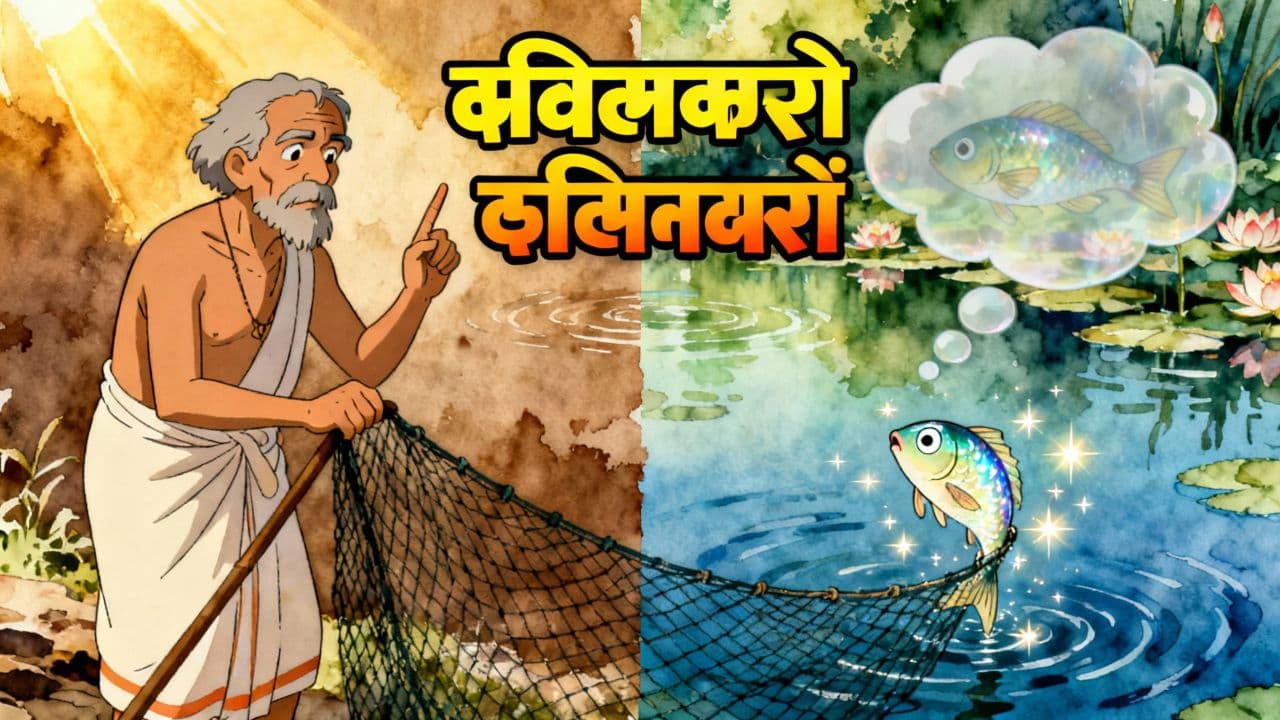 मछुआरे की समझदारी