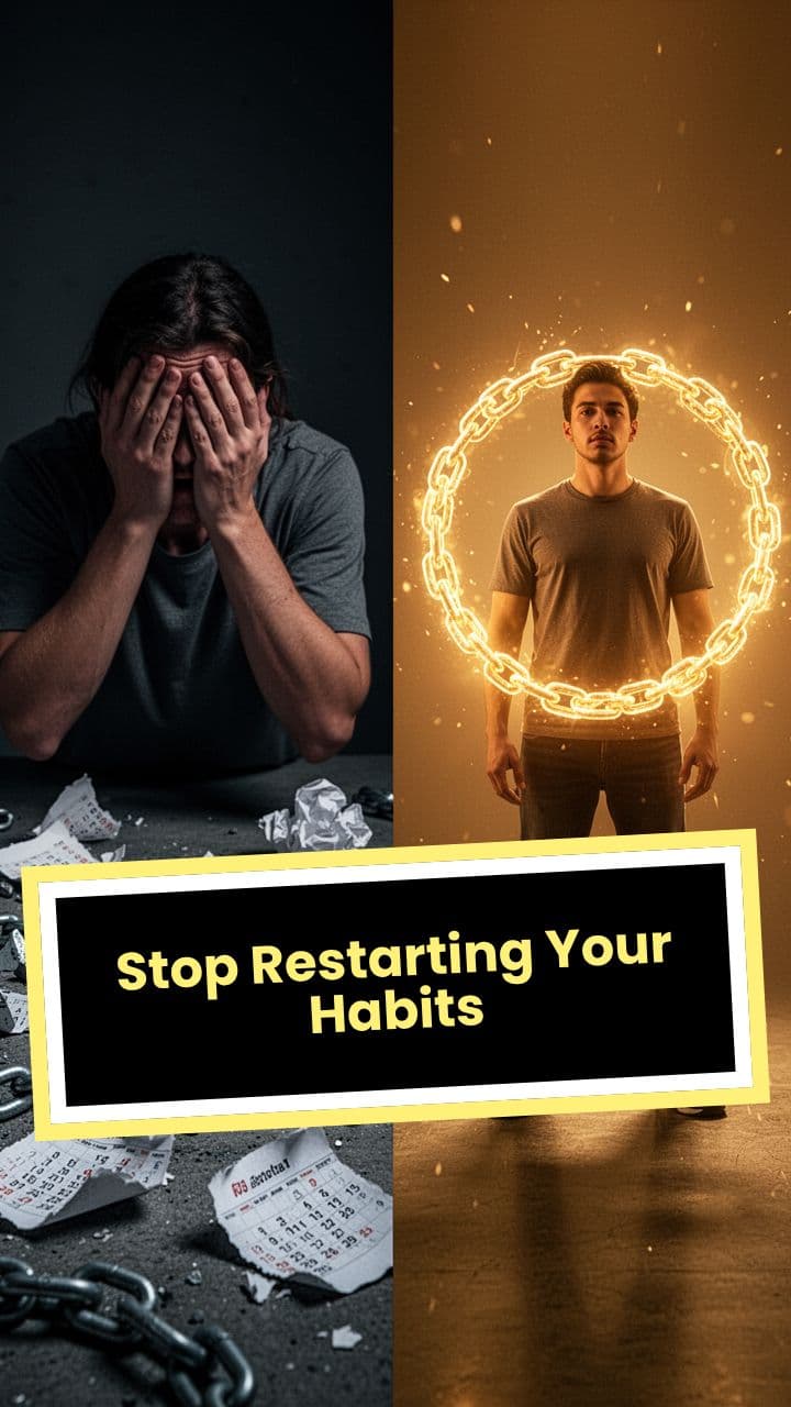 Stop Restarting Your Habits