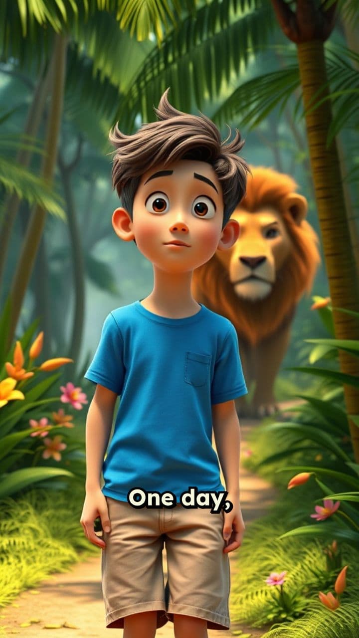 The Boy and the Lion