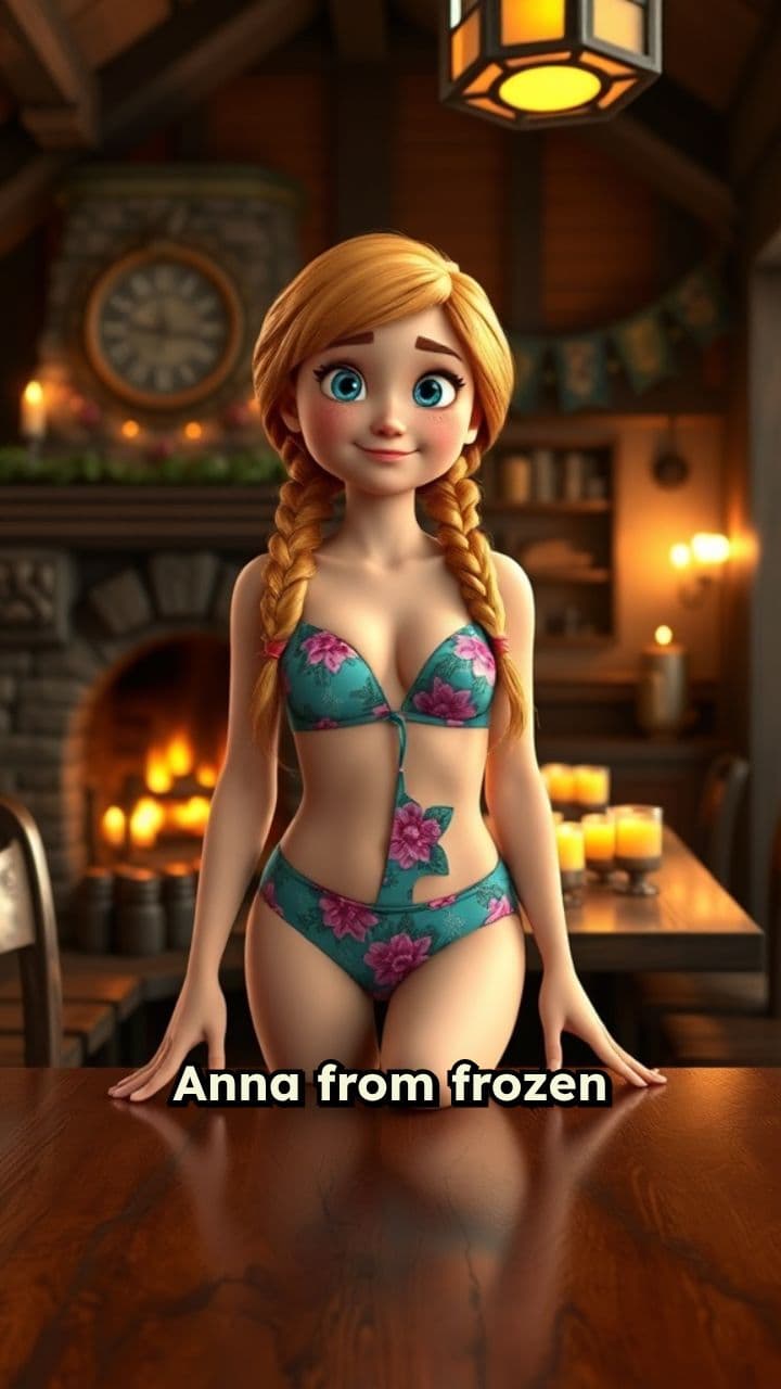 Anna Dancing on a Table