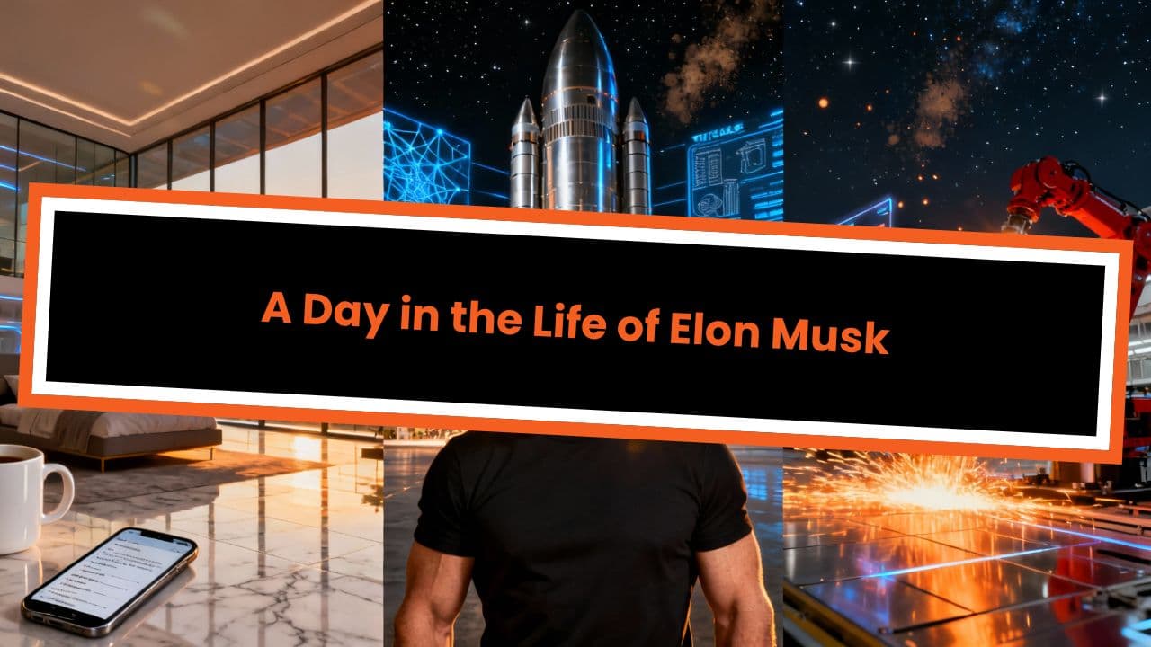 A Day in the Life of Elon Musk