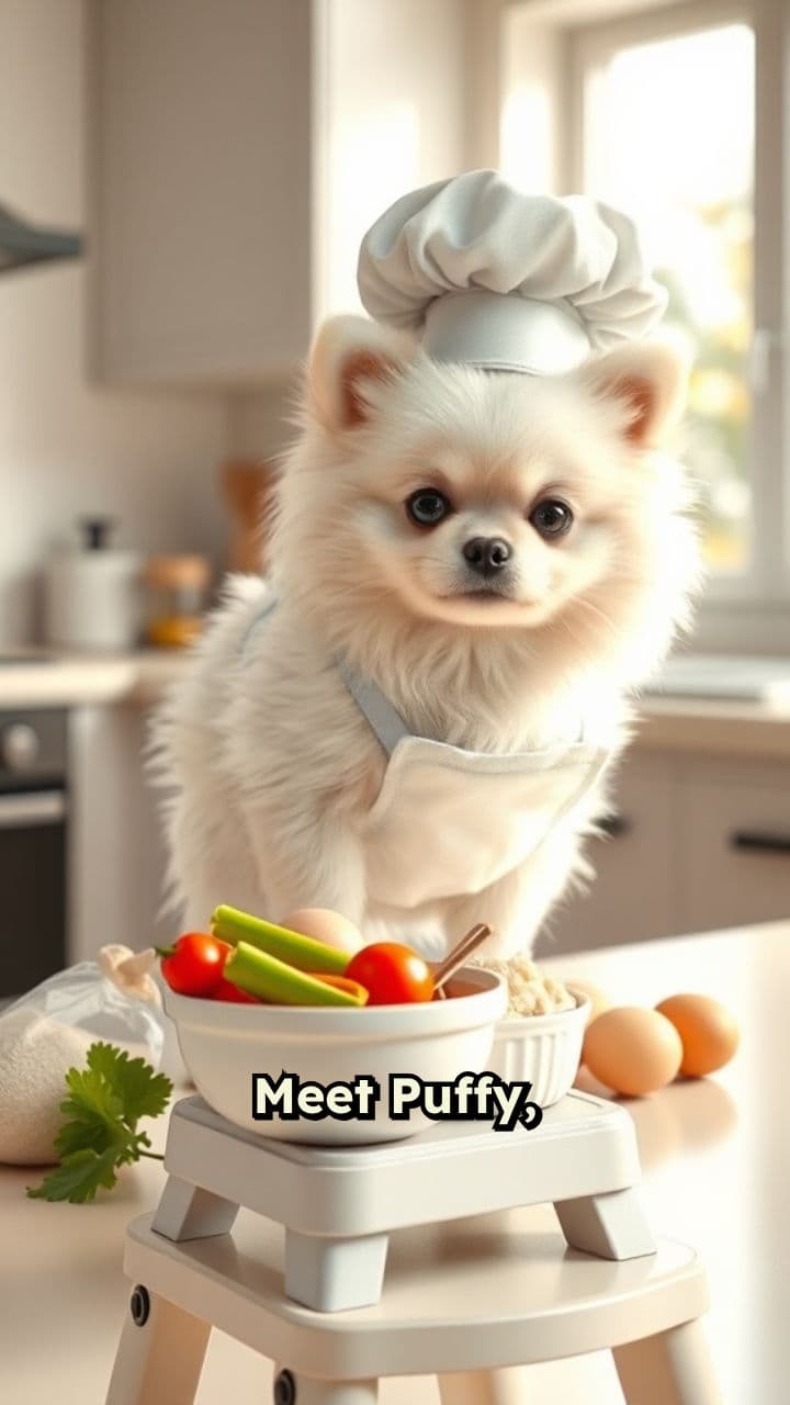 Pomeranian Chef Adventures