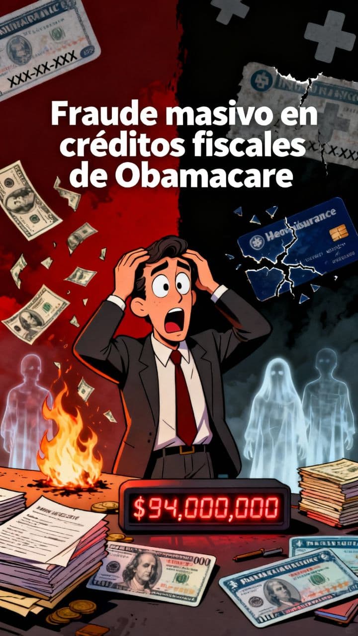 Fraude masivo en créditos fiscales de Obamacare