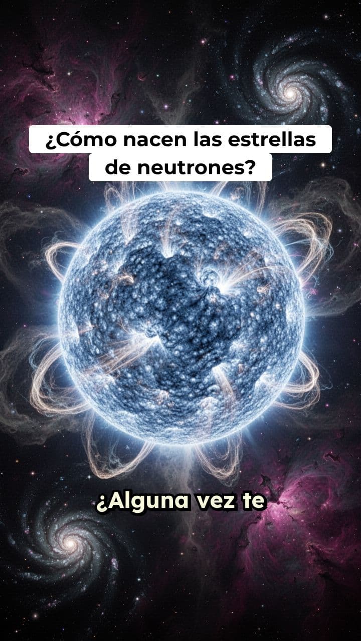 El Nacimiento de una Estrella de Neutrones