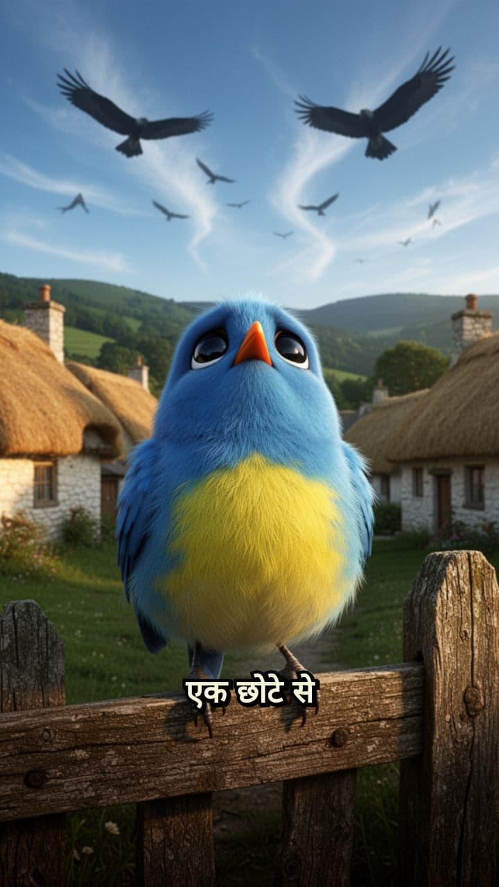 नन्ही चिड़िया की उड़ान