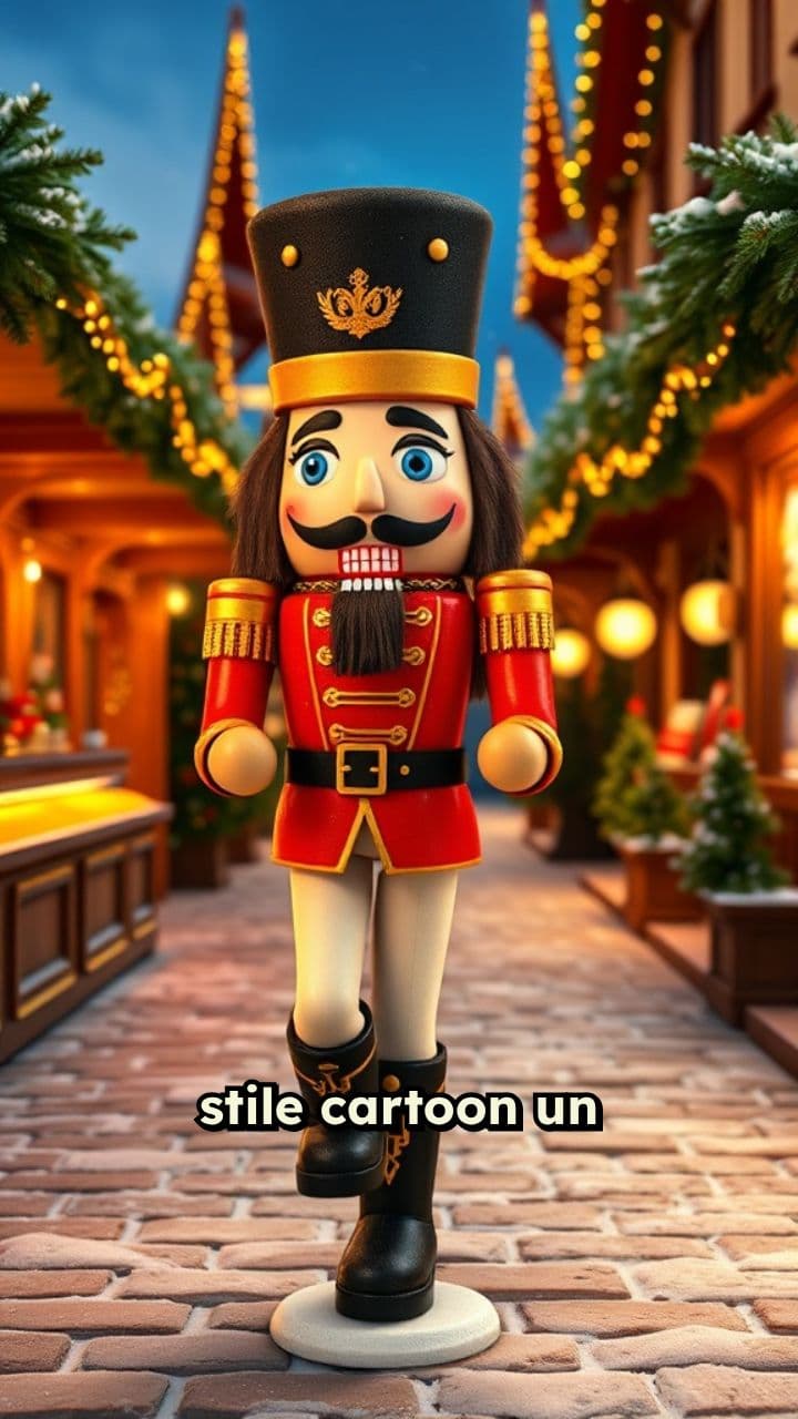 Nutcracker Danzerino al Mercatino di Natale