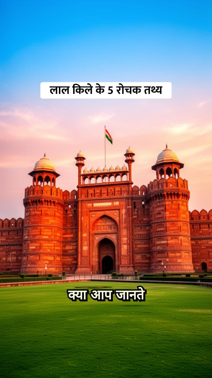लाल किले के 5 रोचक तथ्य