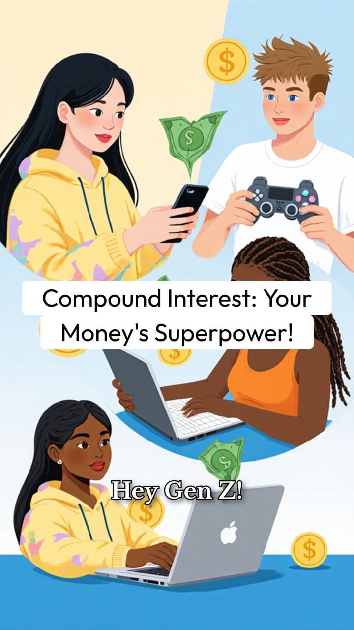 Compound Interest for Gen Z: Unlock Your Money's Superpower!