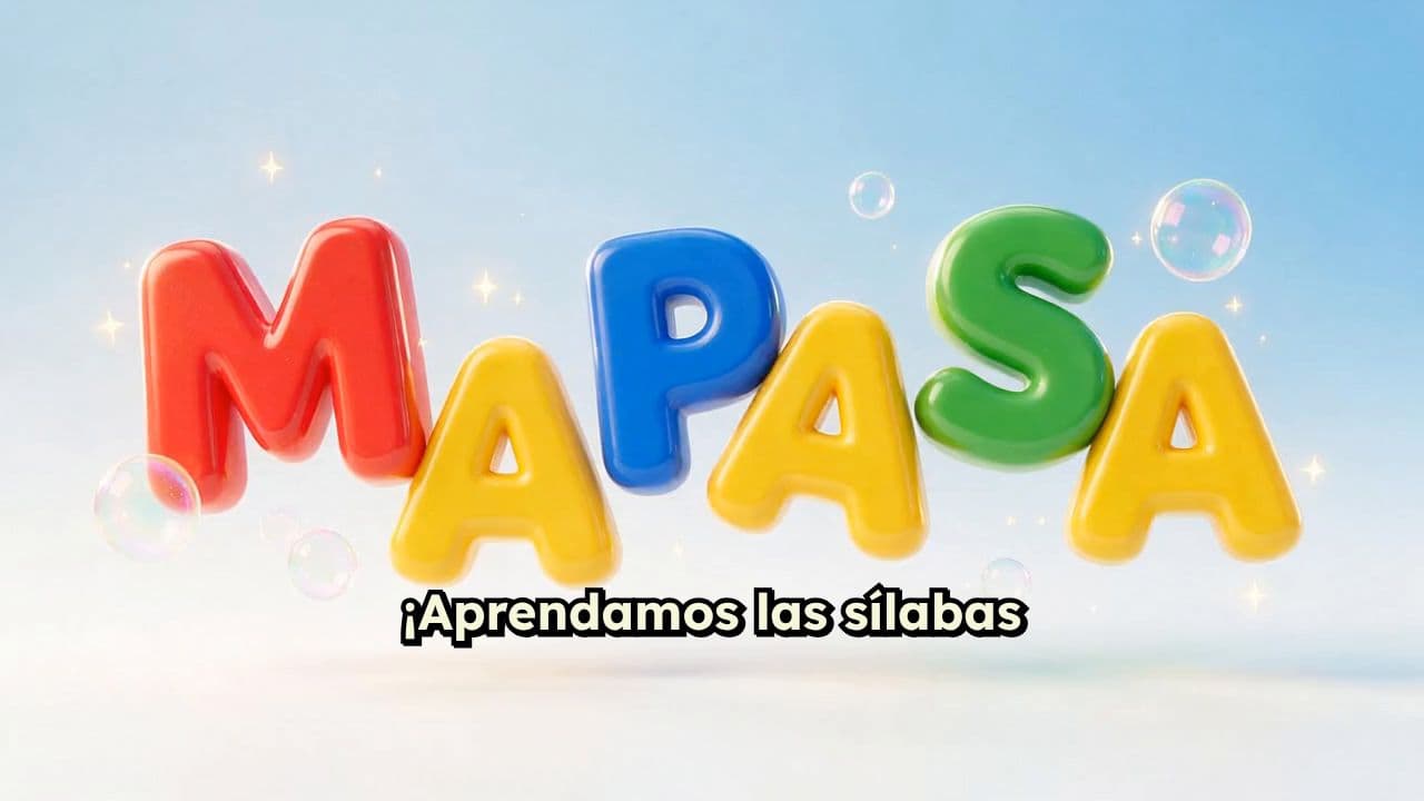 Las Sílabas en Español - Intro Animada