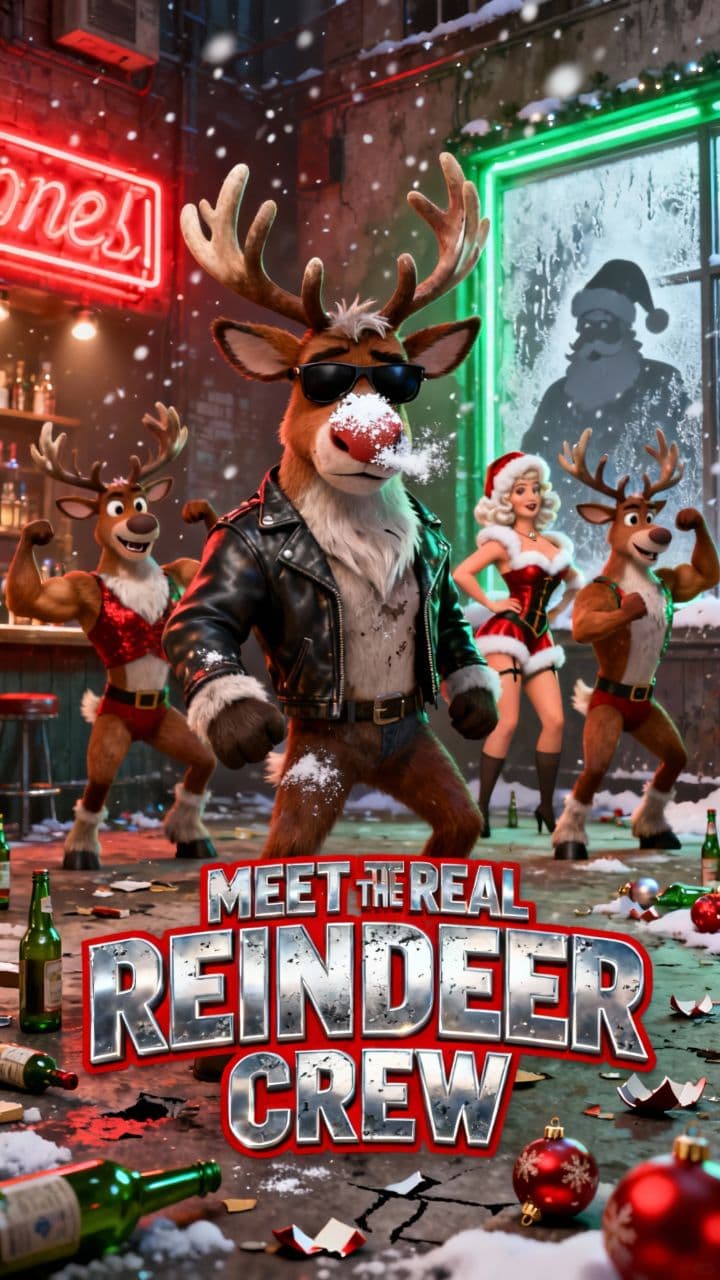 Meet the Real Reindeer Crew