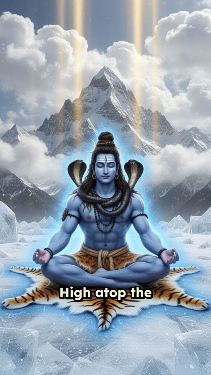 The Divine Meditation of Lord Shiva