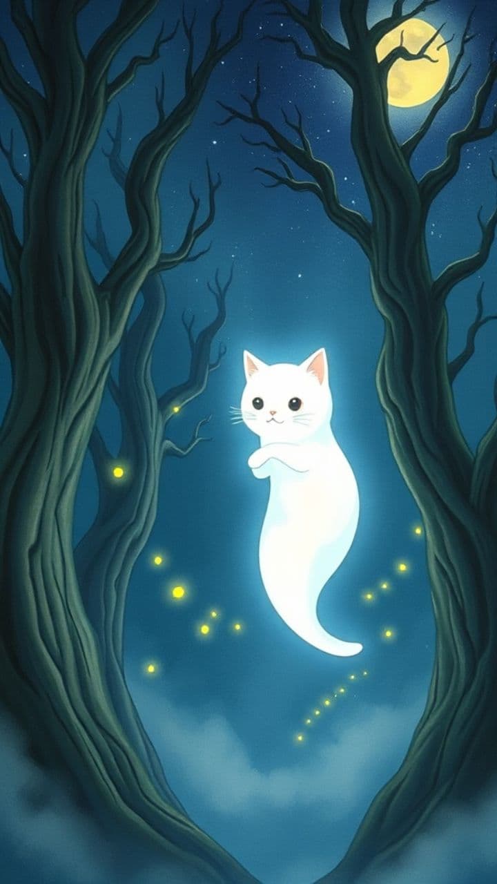 Transparent Ghost Cat
