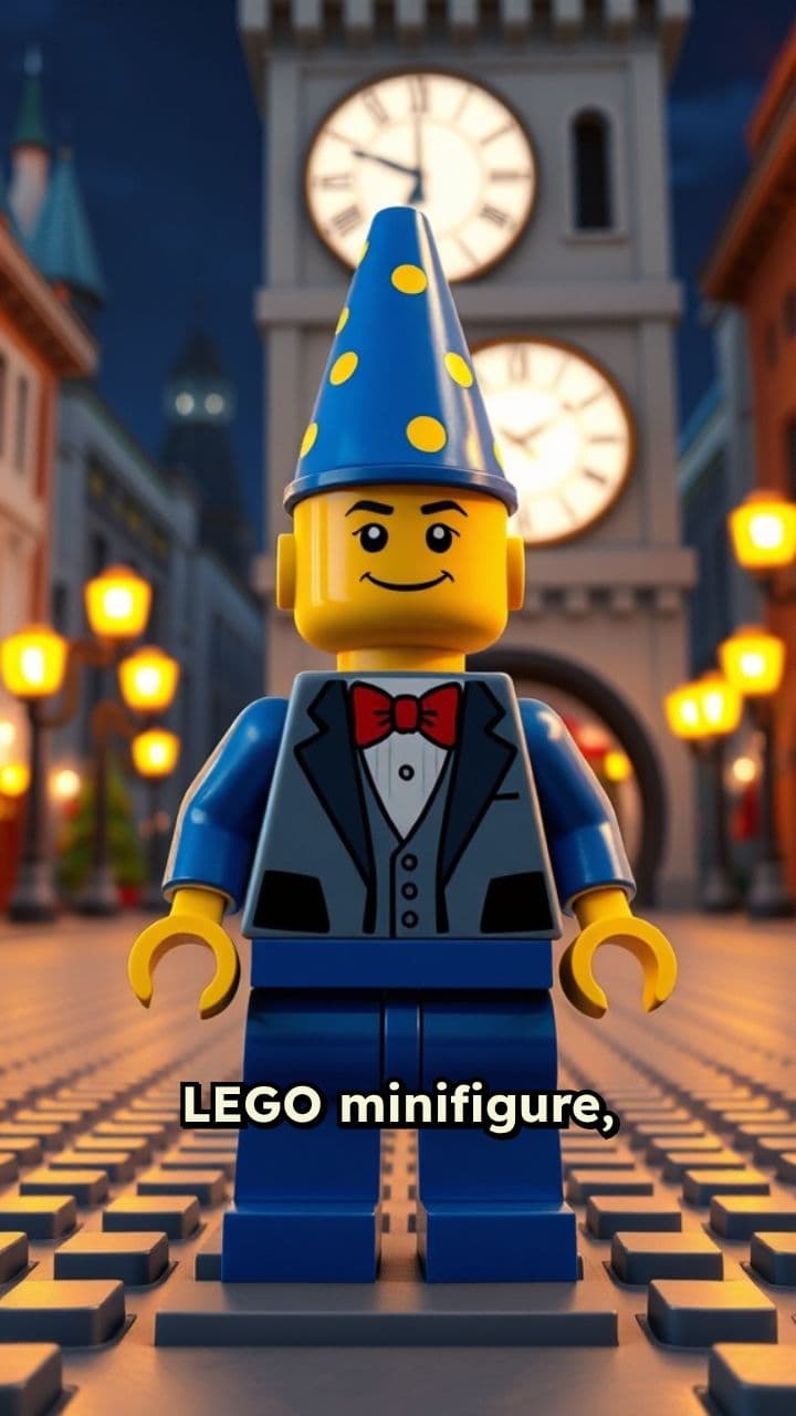 LEGO New Year Party Minifigure