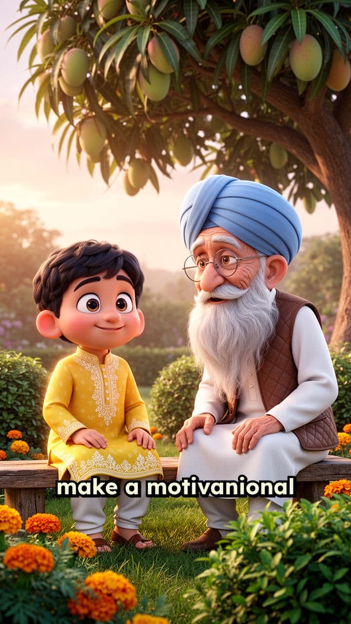 ਬੁੱਢੇ ਦੀ ਸਿਆਣਪ, ਮੁੰਡੇ ਦੀ ਪ੍ਰੇਰਣਾ