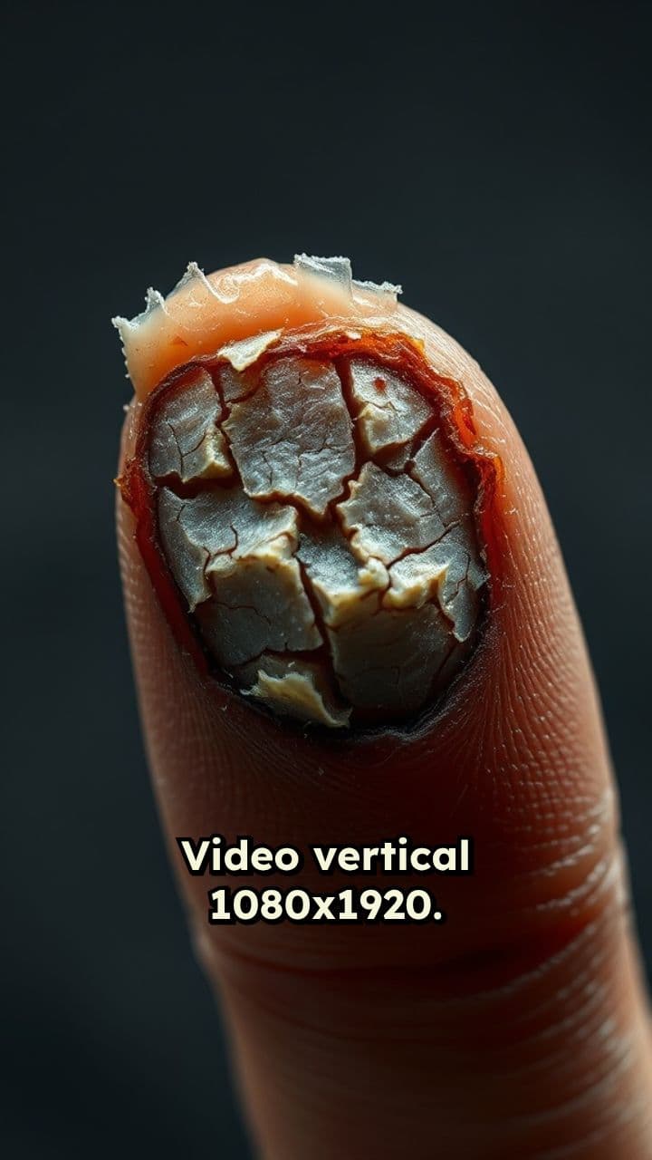 Señales de uñas dañadas