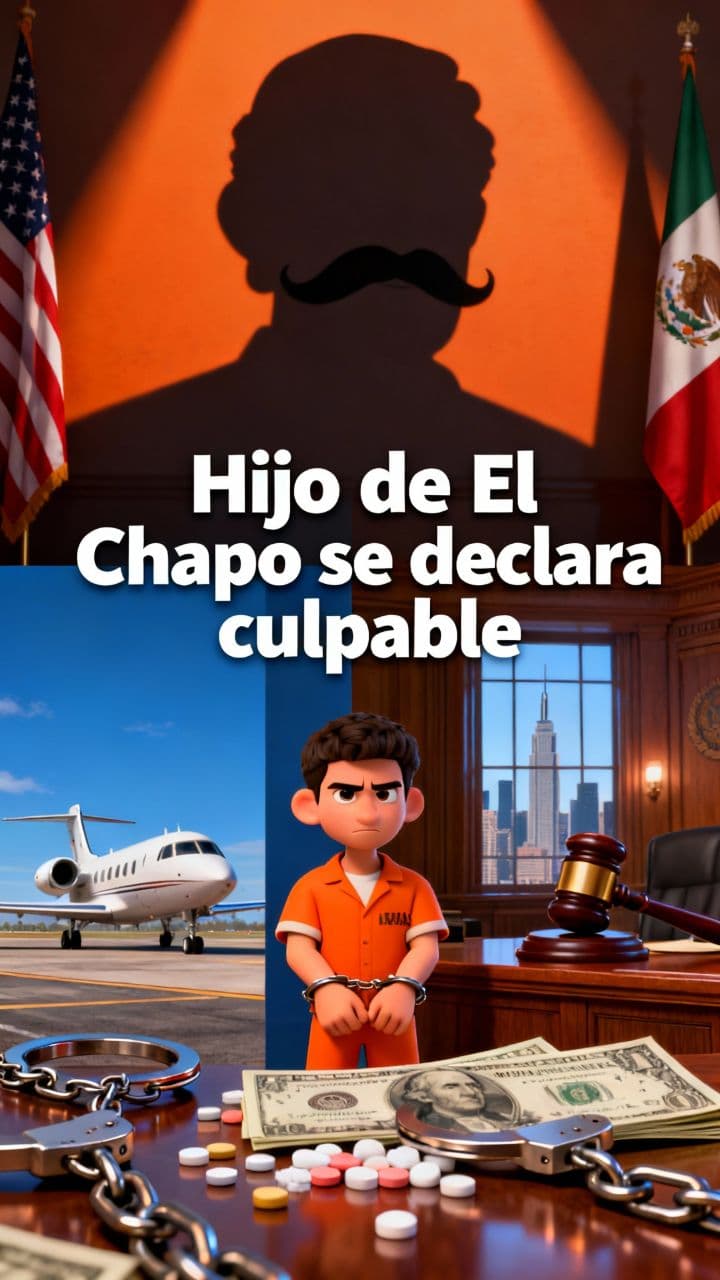 Hijo de El Chapo se declara culpable