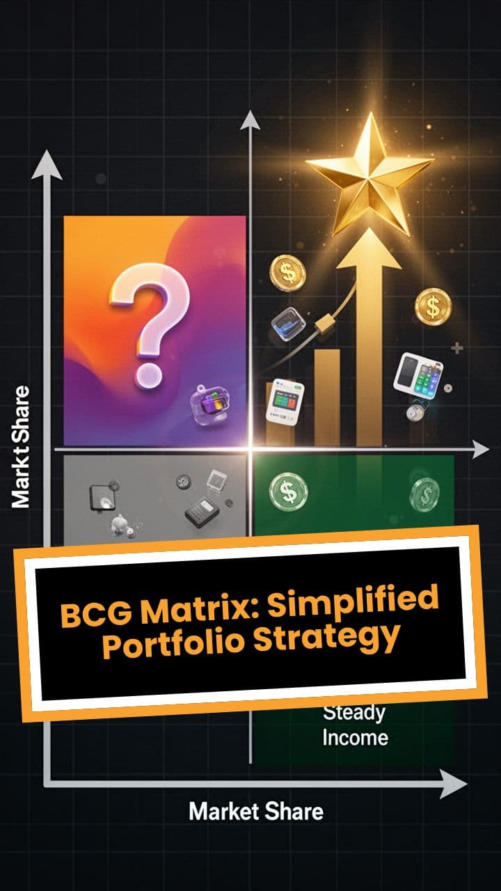 BCG Matrix: Simplified Portfolio Strategy