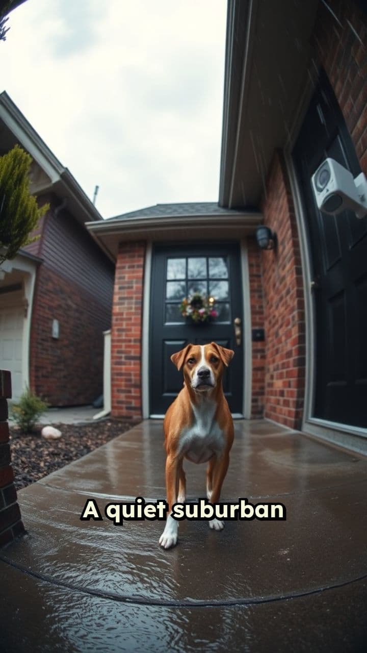 Suburban Storm: A Doorbell Camera Chronicle
