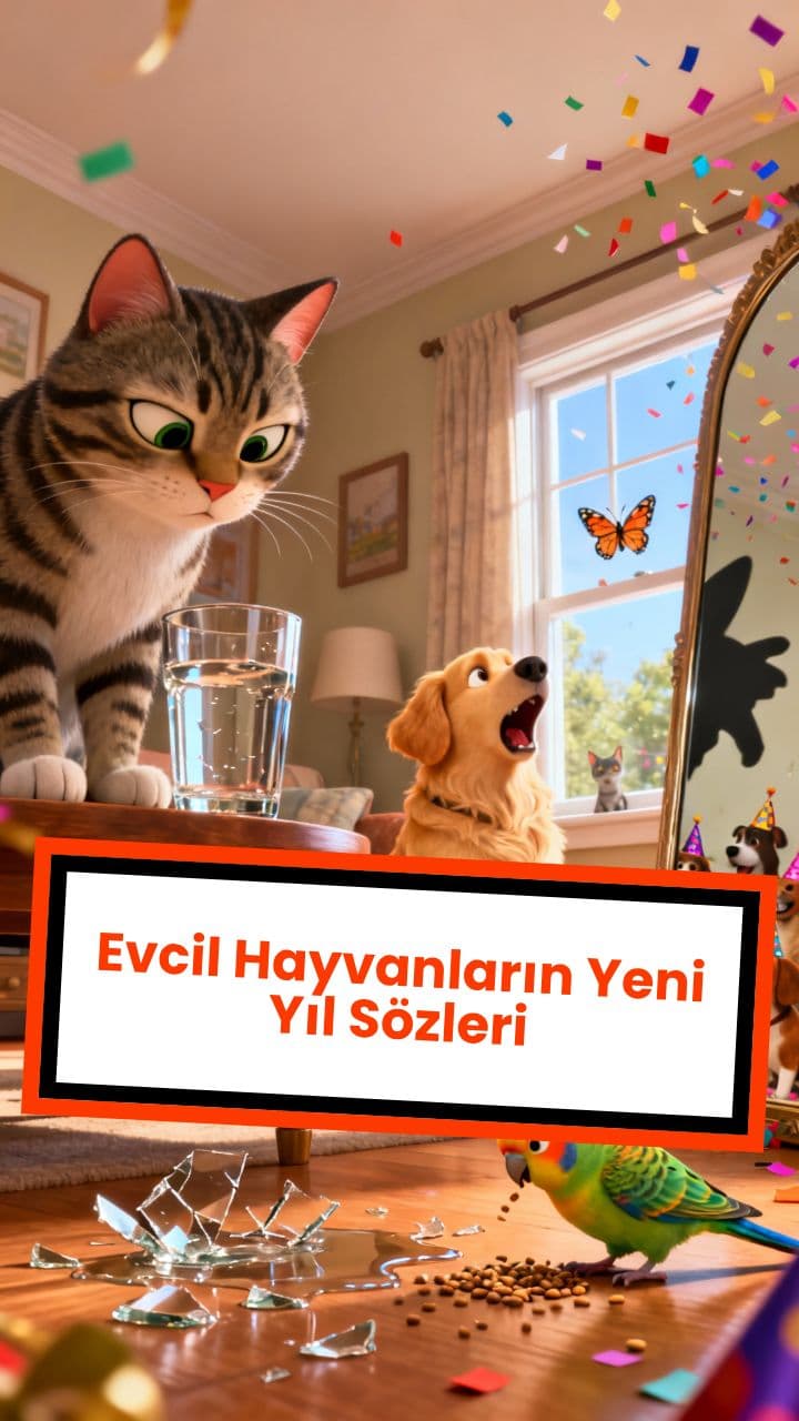 Evcil Hayvanların Yeni Yıl Sözleri