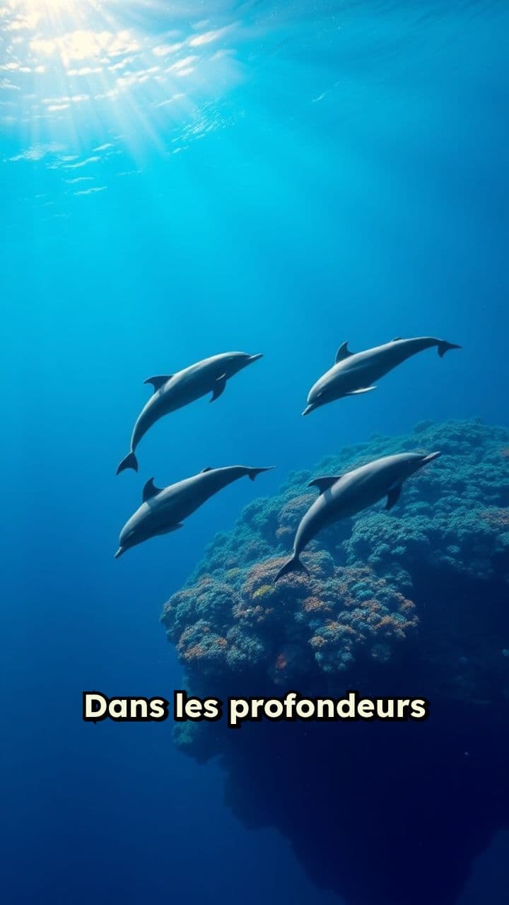 Dauphins et crabes: un ballet aquatique