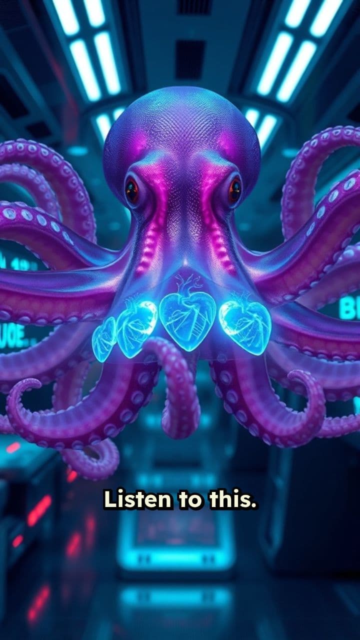 Octopuses: Hearts, Blood, and Lazy Swimming