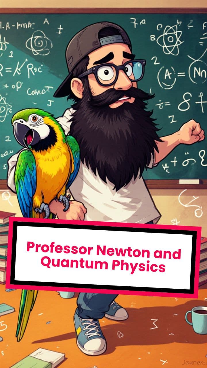 Professor Newton and Quantum Physics