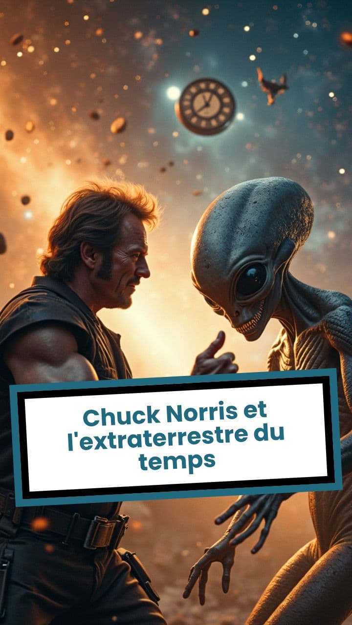 Chuck Norris et l'extraterrestre du temps