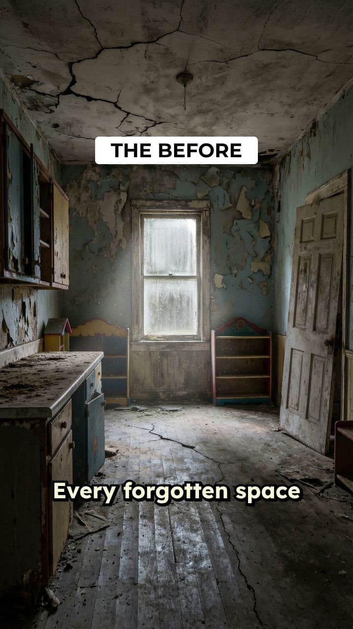 Abandoned to Vibrant: The Ultimate Room Transformation
