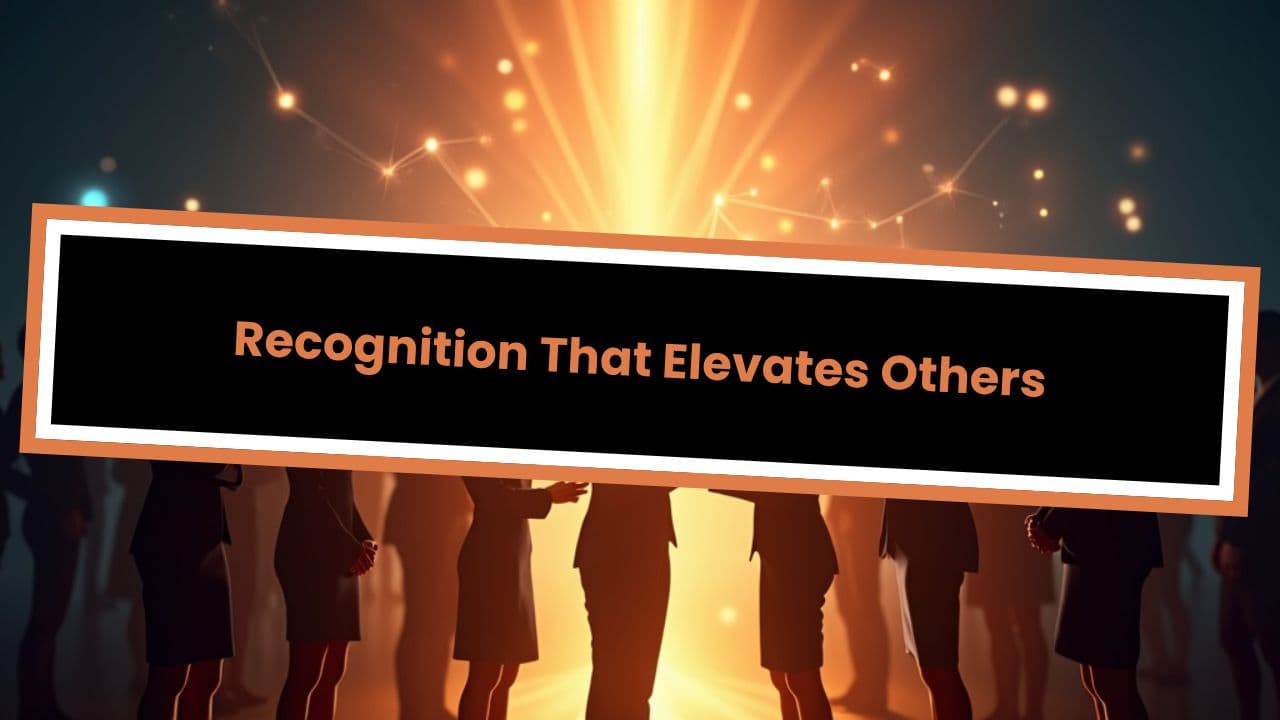 Recognition That Elevates Others