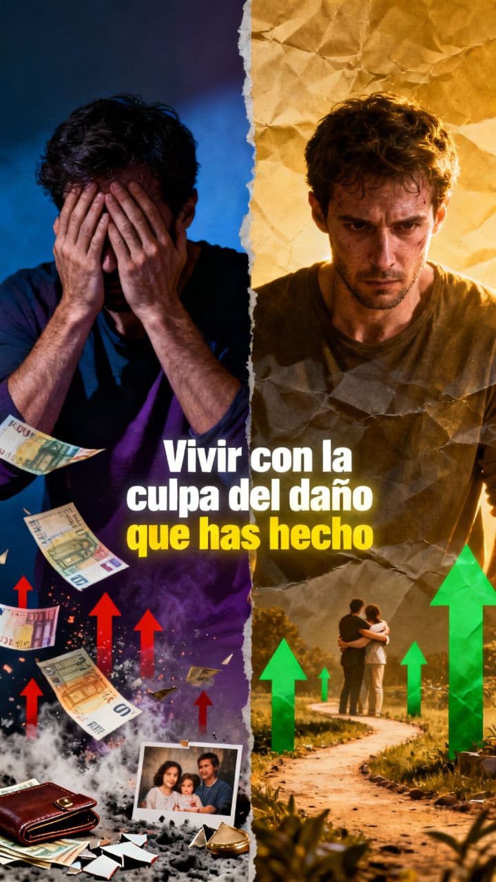 Vivir con la culpa del daño que has hecho