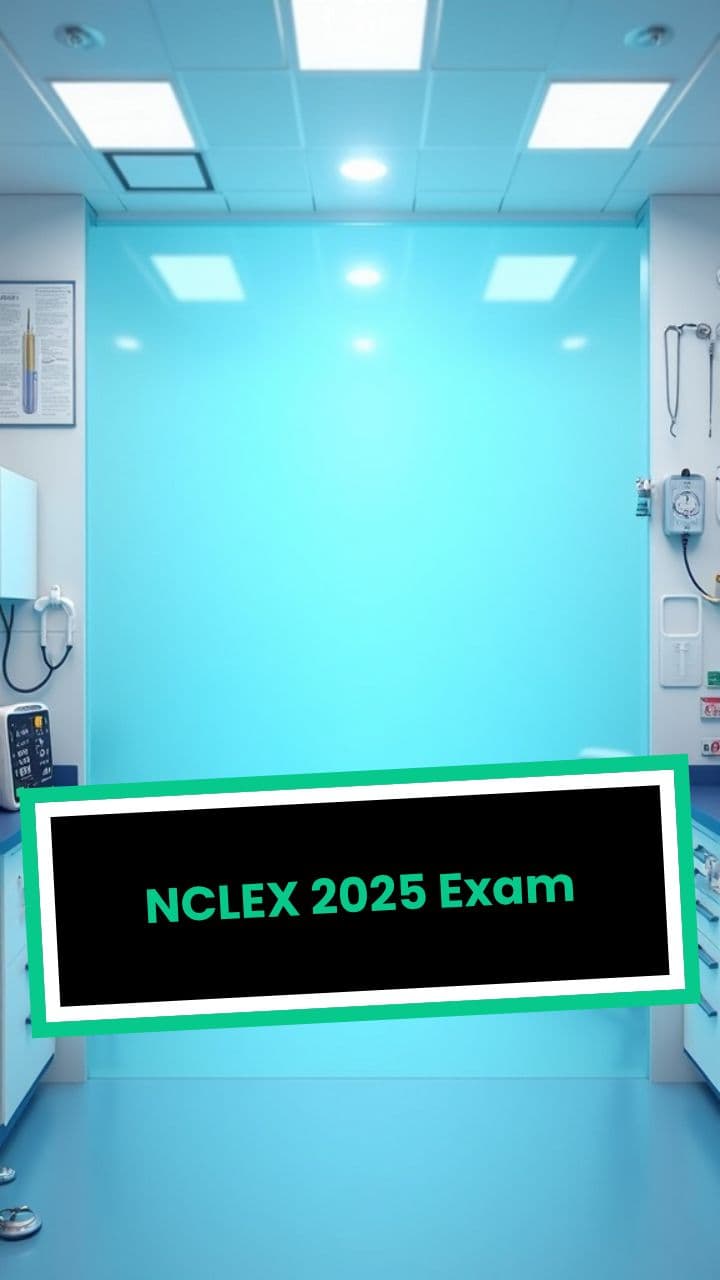 NCLEX 2025 Exam
