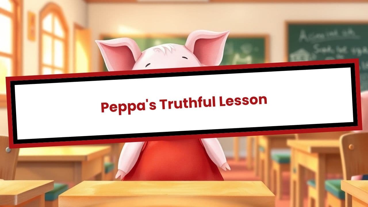 Peppa's Truthful Lesson