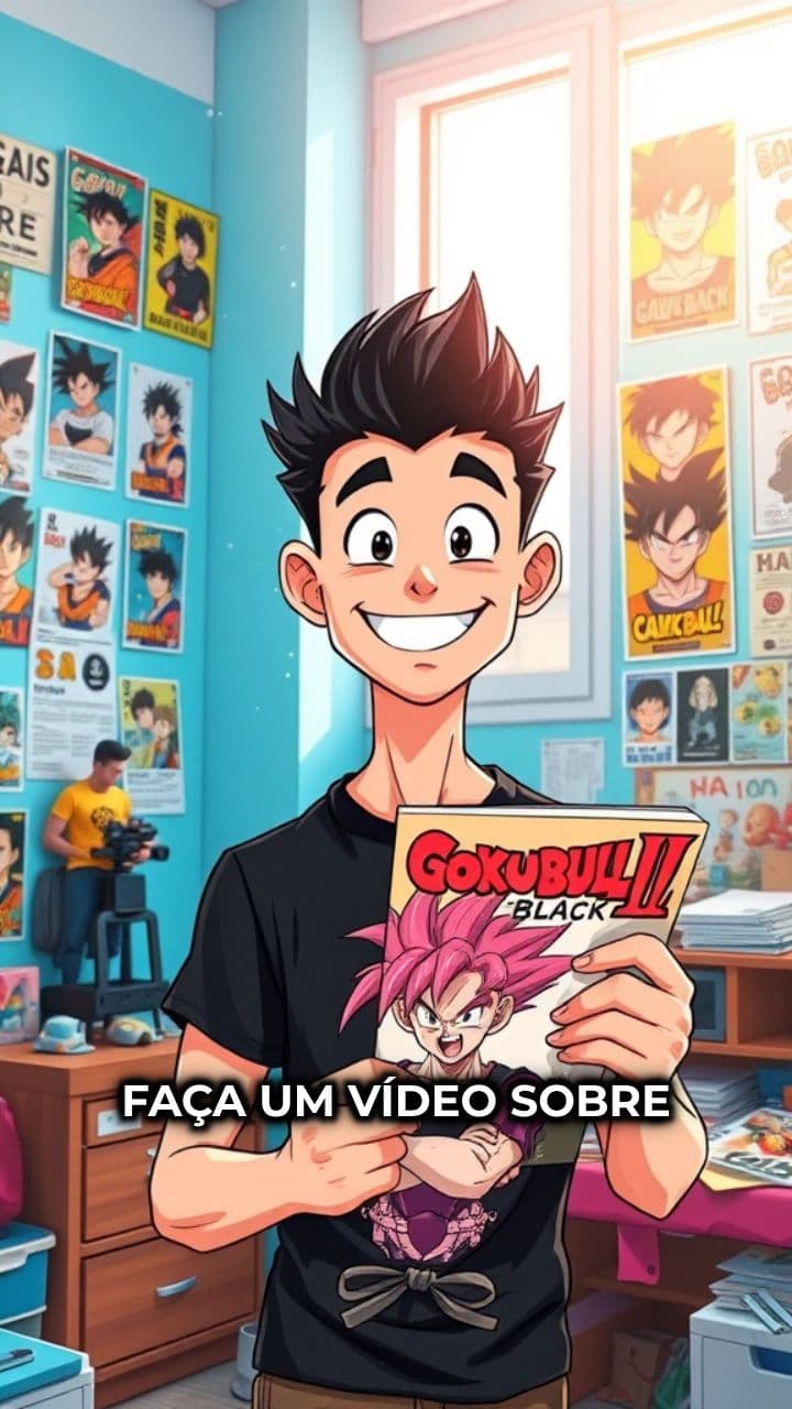 João, o Fanboy do Goku Black