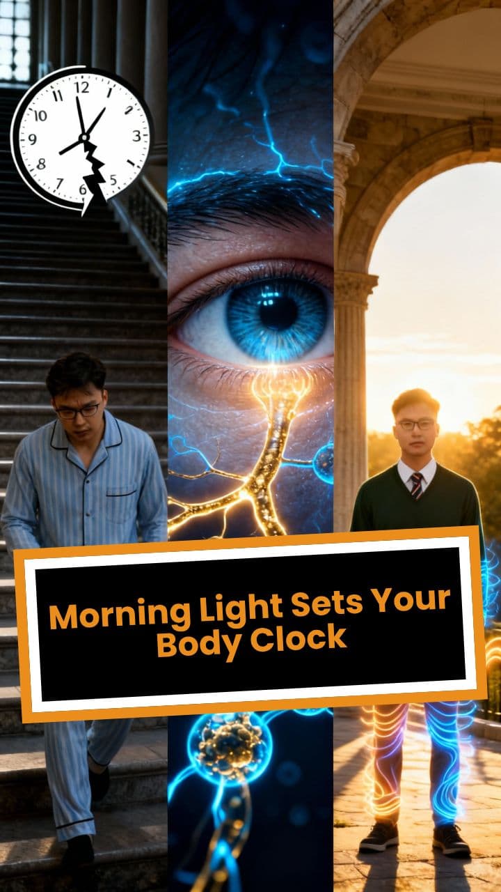 Morning Light Sets Your Body Clock