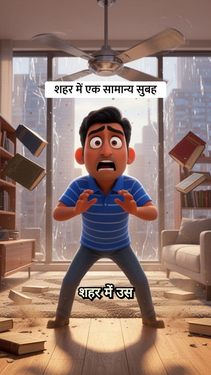 शहर में हलचल - एक भूकंप की कहानी