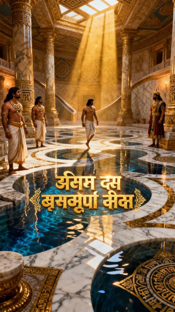 माया सभा का अद्भुत भ्रम