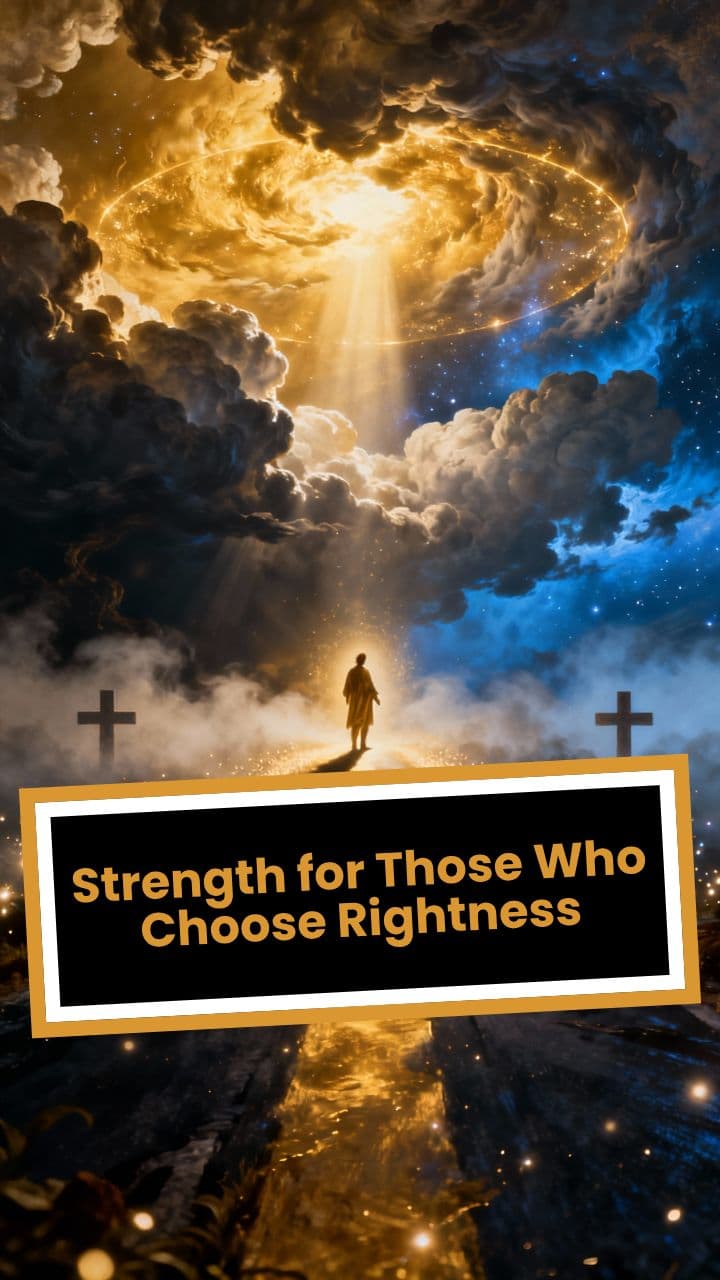 Strength for Those Who Choose Rightness