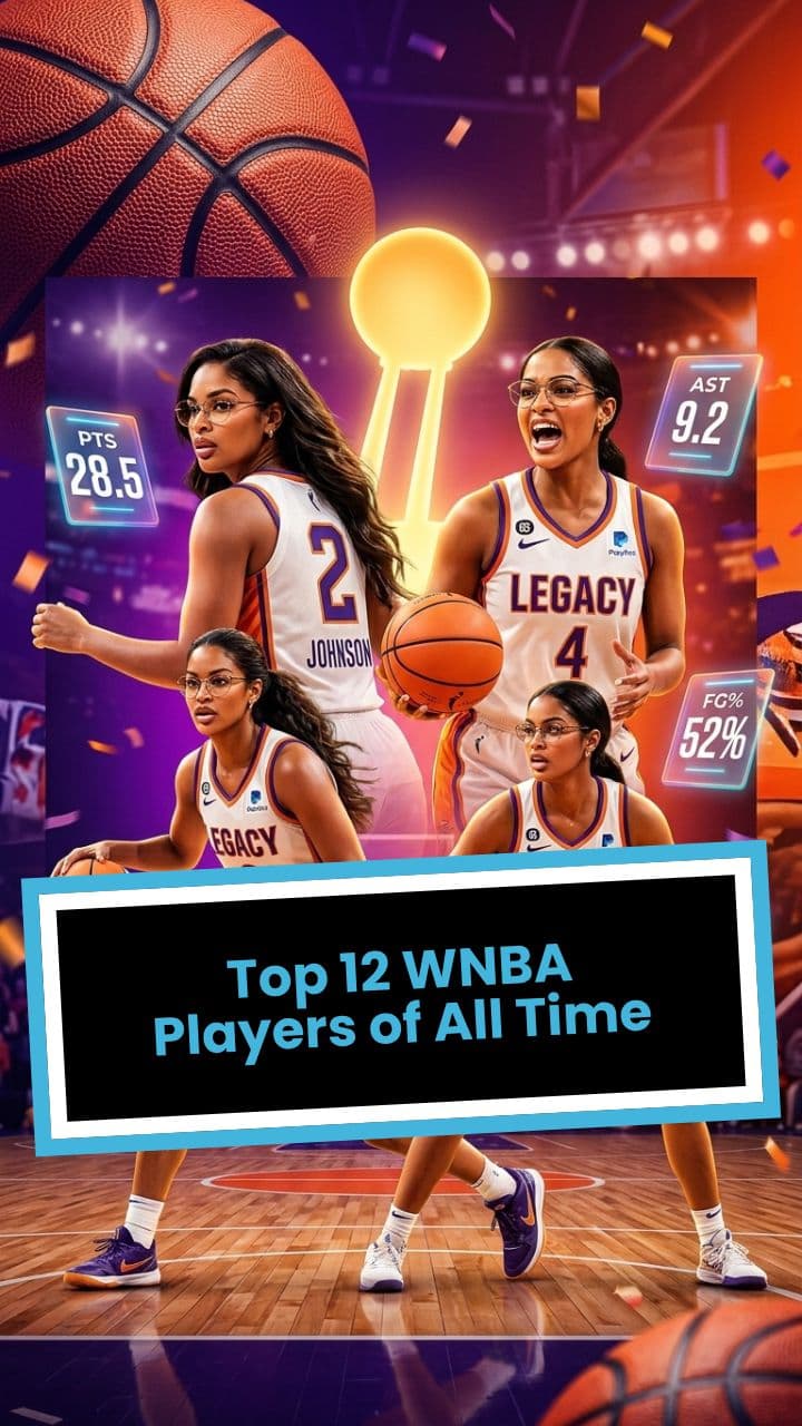 Top 12 WNBA Players of All Time
