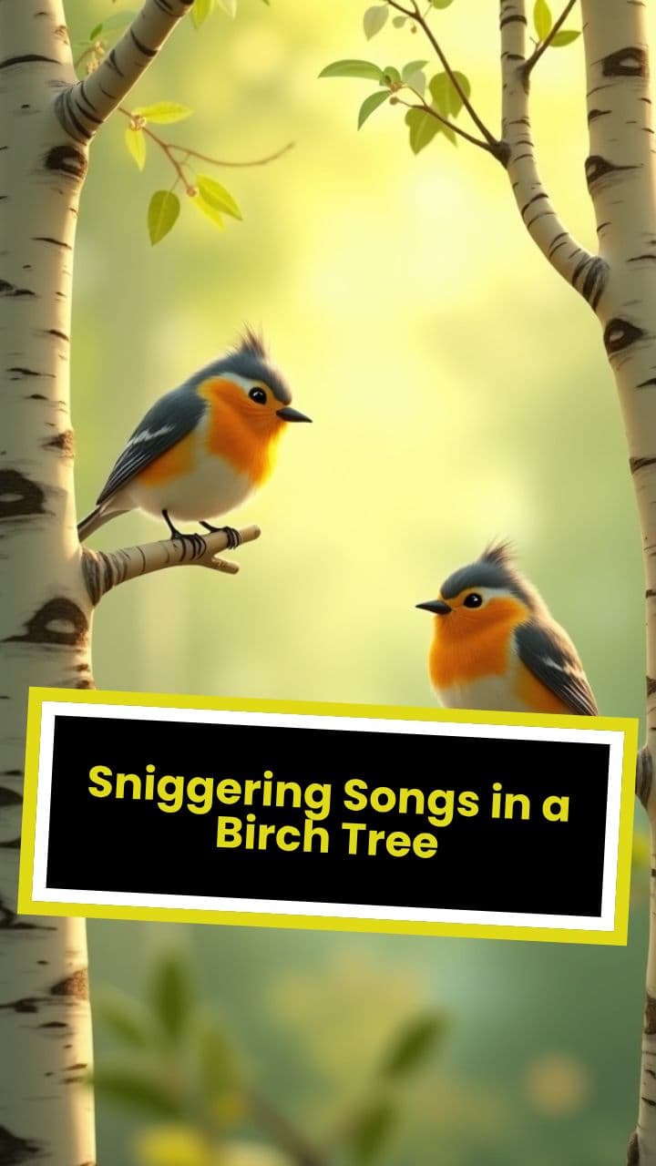 Sniggering Songs in a Birch Tree