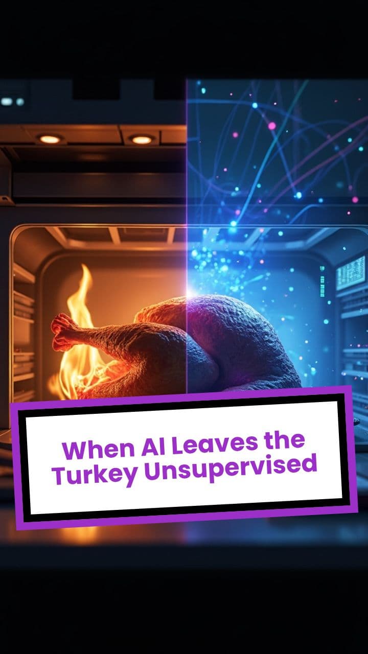 When AI Leaves the Turkey Unsupervised