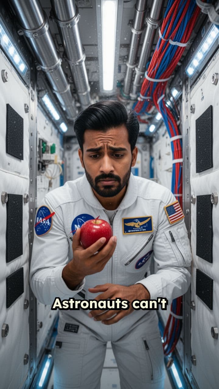 Why Apples Are Tricky in Space