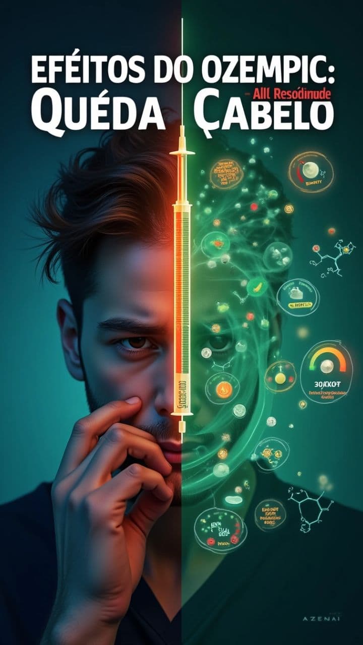 Efeitos do Ozempic: Queda de Cabelo