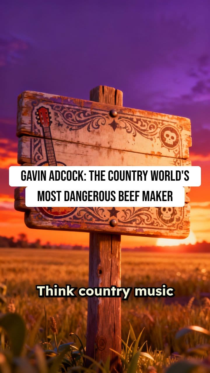 Gavin Adcock: The Country World's Most Dangerous Beef Maker