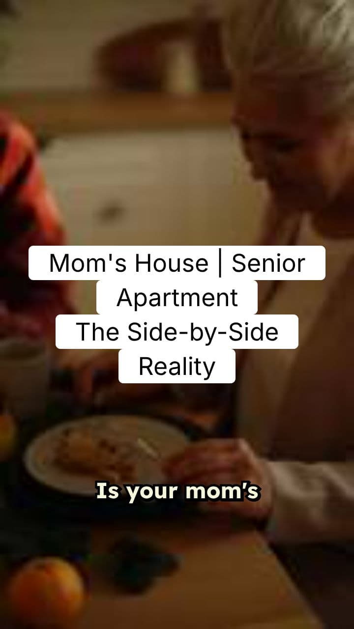 Mom’s House vs. A Colorado Senior Apartment: The Side-by-Side Reality