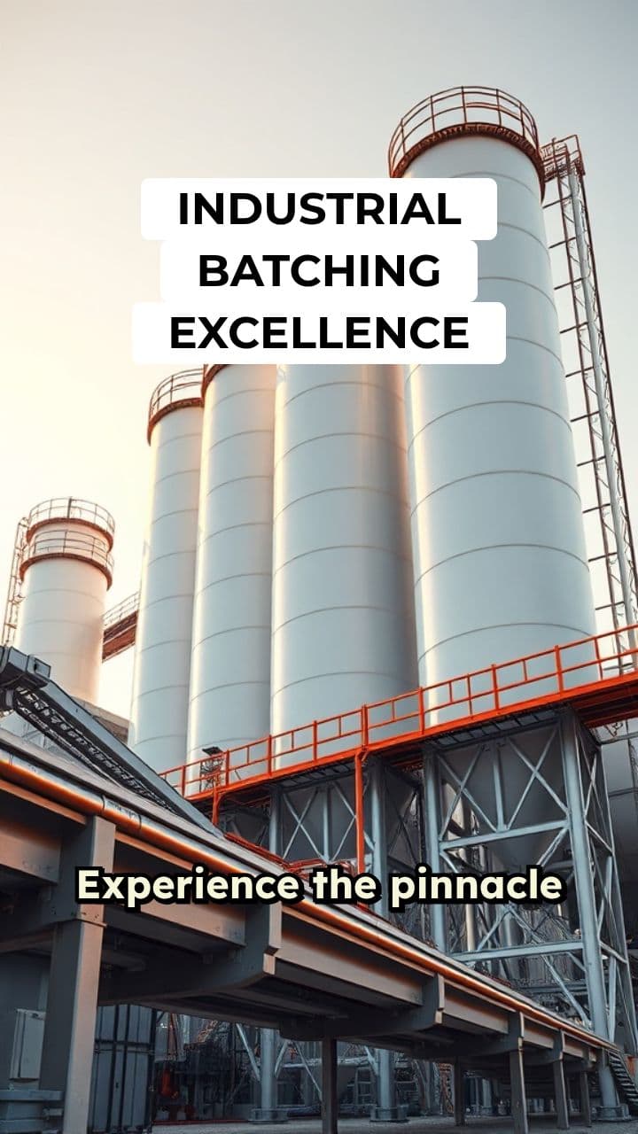 Industrial Excellence: Concrete Batching Systems