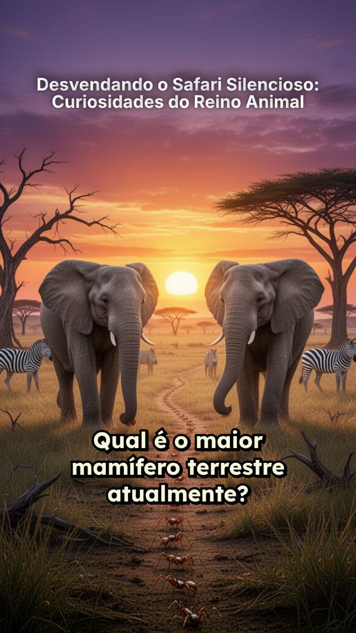 Desvendando o Safari Silencioso: Curiosidades do Reino Animal
