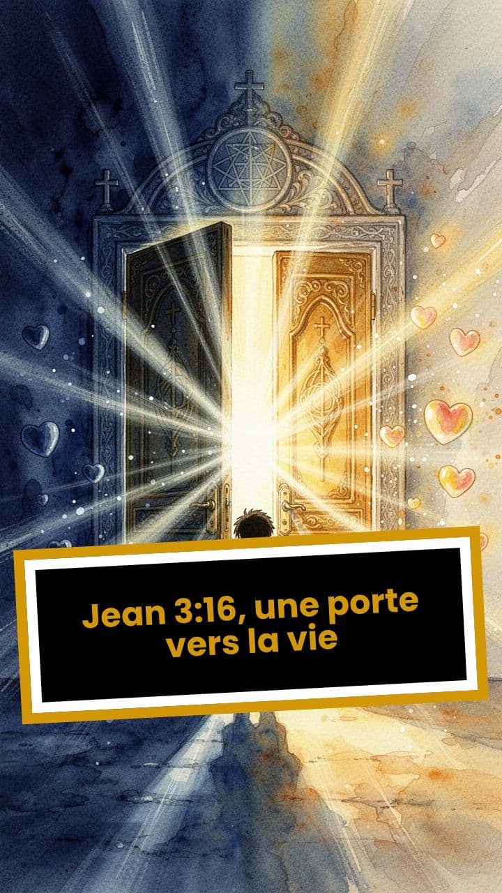 Jean 3:16, une porte vers la vie