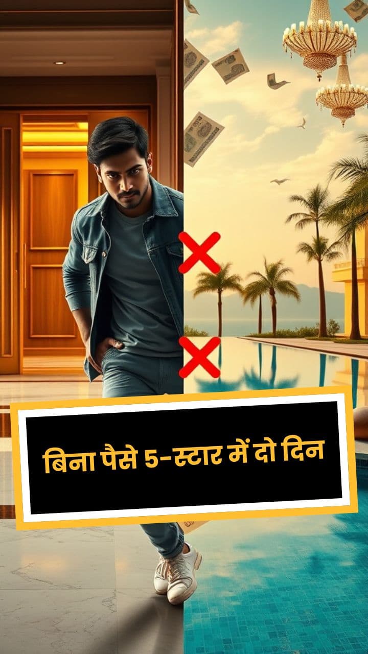 बिना पैसे 5-स्टार में दो दिन